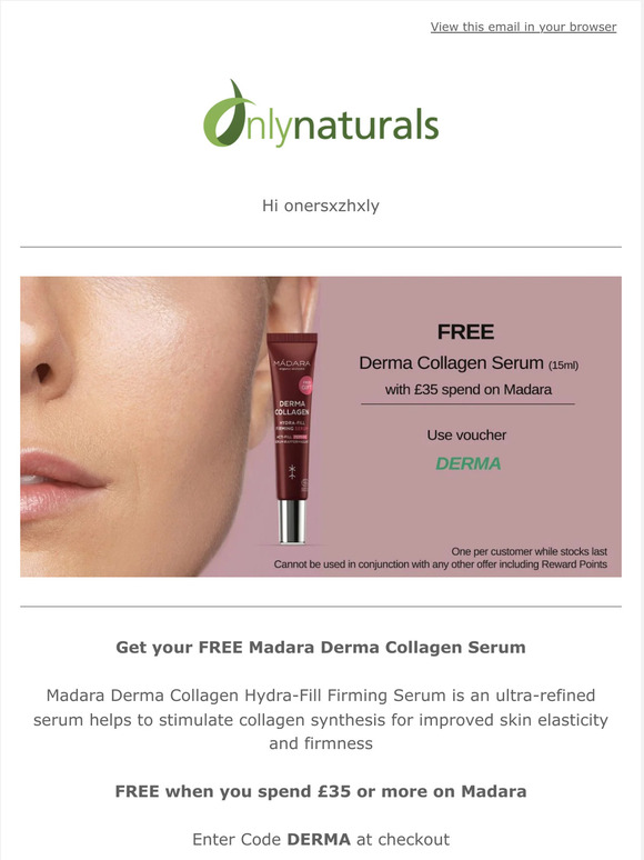 Get your Free Gift with Purchase from Madara