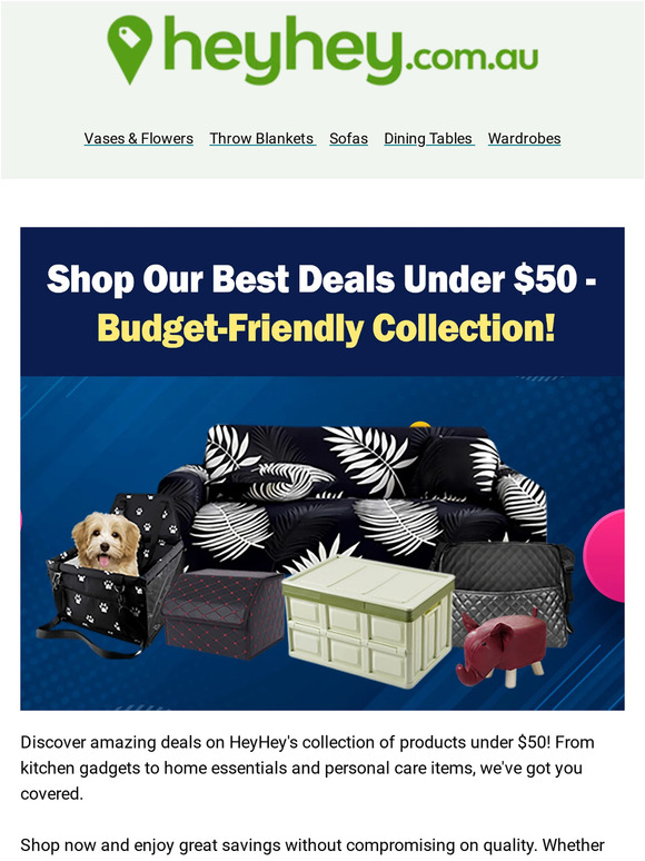 Budget-Friendly Shopping: Our Top Picks under $50 AUD