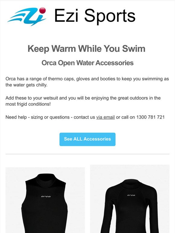 Keep Warm while You Swim