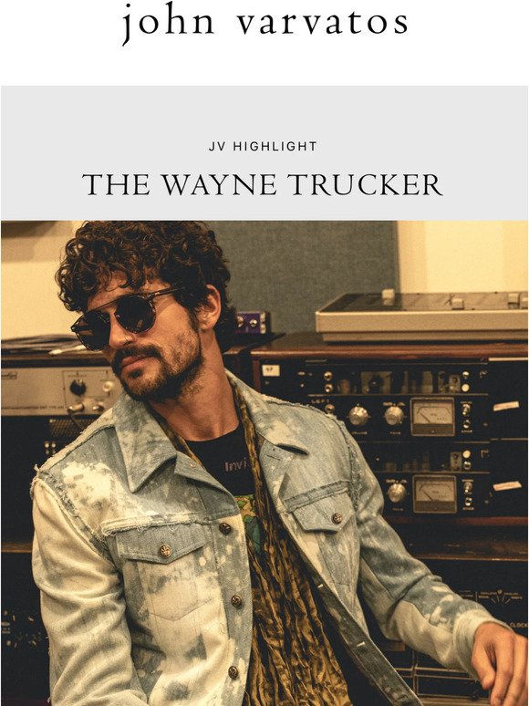 The Wayne Denim Trucker Jacket