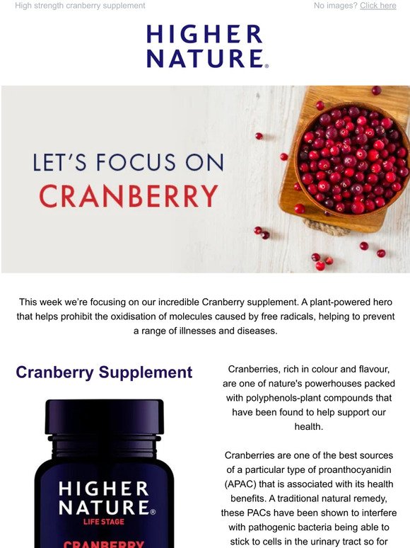 Let's Talk About Cranberry