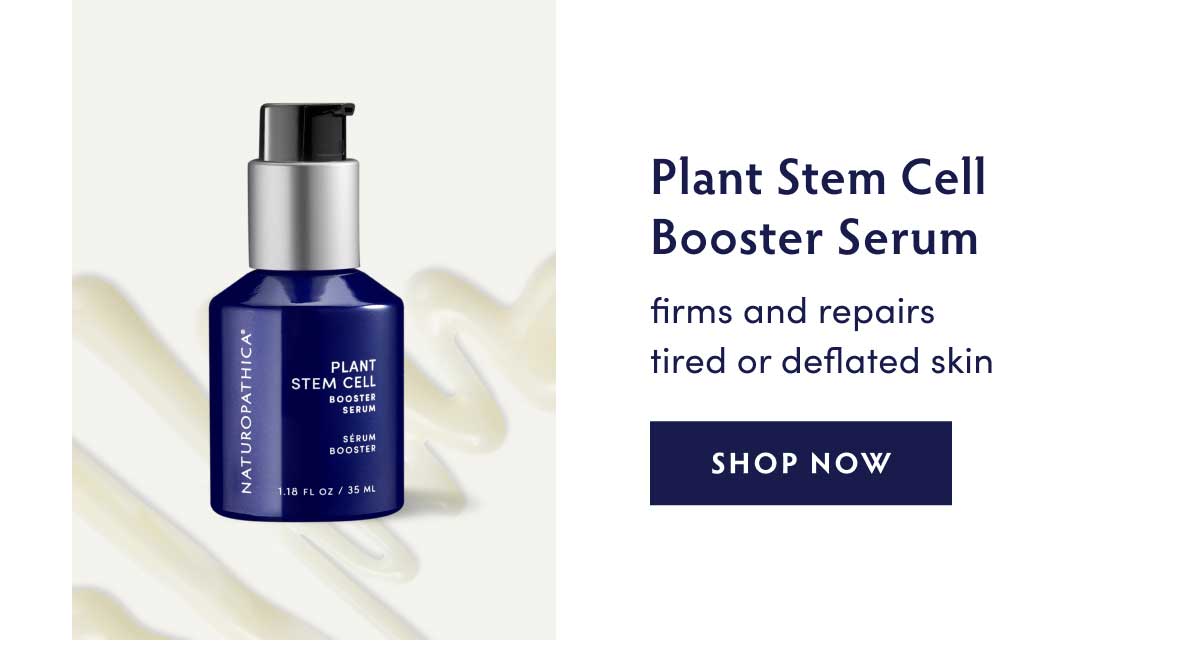 Plant Stem Cell Booster Serum - firms and repairs tired or deflated skin