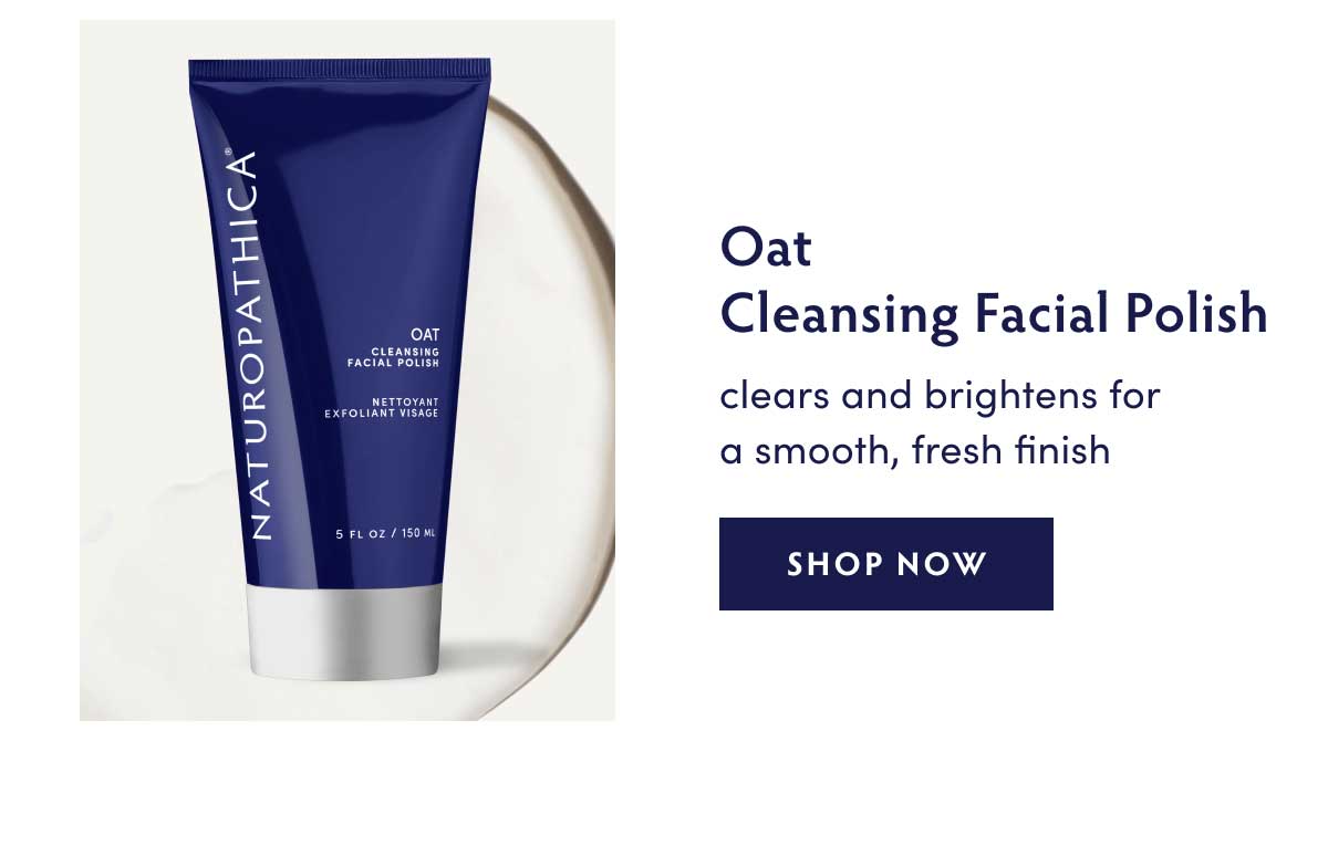 Oat Cleansing Facial Polish - clears and brightens for a smooth, fresh finish