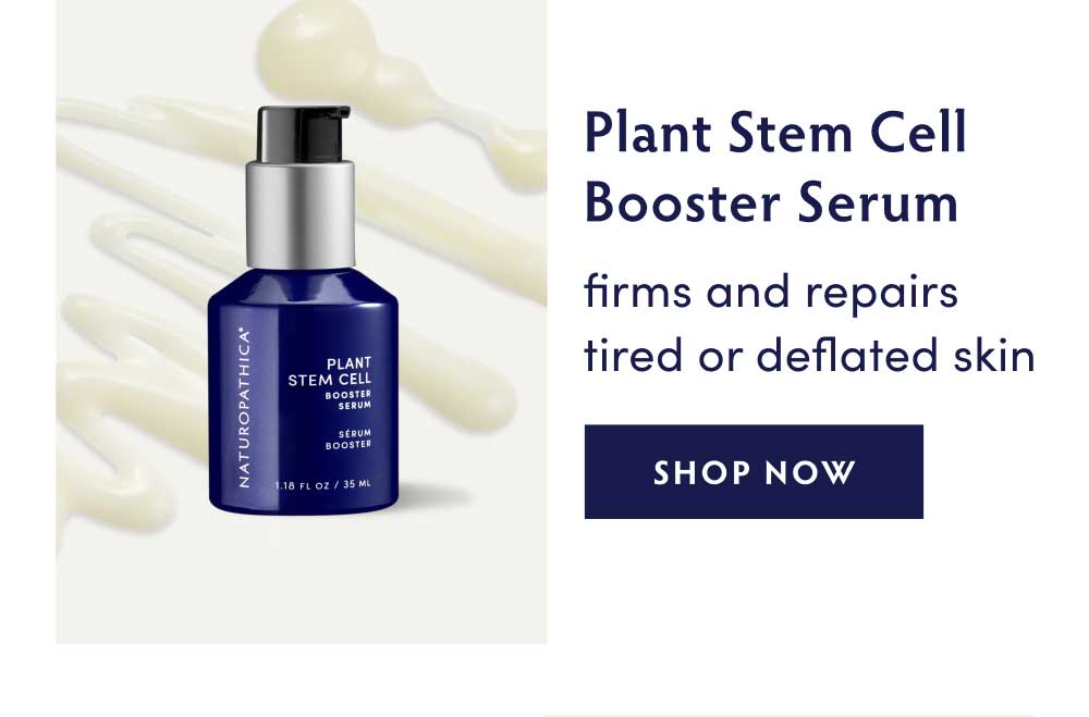 Plant Stem Cell Booster Serum - firms and repairs tired or deflated skin