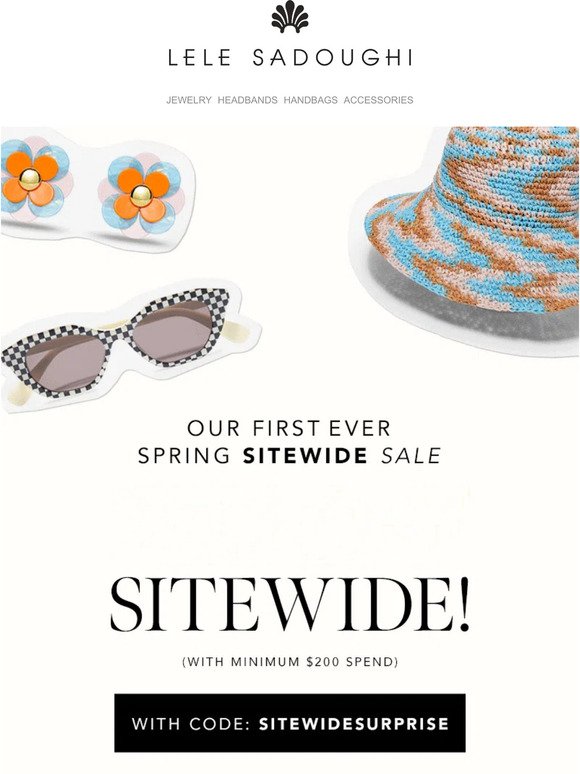 25% Off! Our 1st Spring SITEWIDE Sale ✨