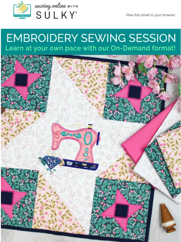 Sulky Starts Tuesday Create A Wall Hanging From Designs By Juju And Becky Thompson Milled