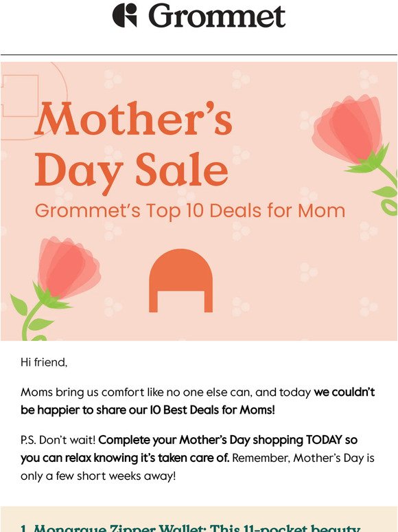 💝 Mother’s Day Sale - 10 great gifts for Mom (including Monarque RFID Zipper Wallets)