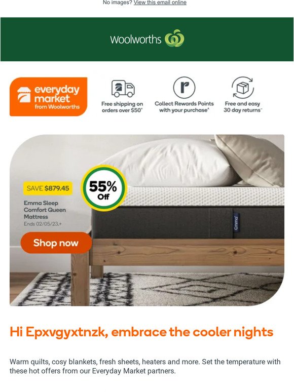 — 🚨 Up to 55% off selected Emma Sleep mattresses