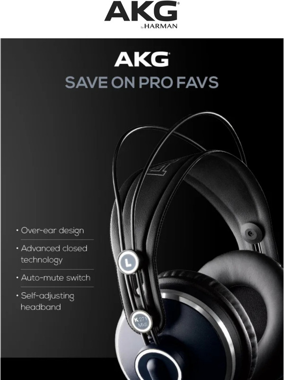 📣Last Call: AKG K271 MKII at $50 off