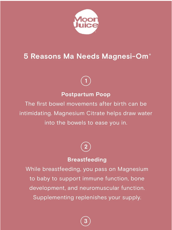 Moon Juice Magnesium 5 ways Milled