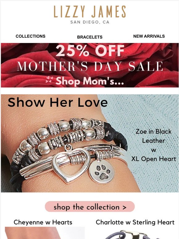 25% Off Mother's Day Sale is On 💃