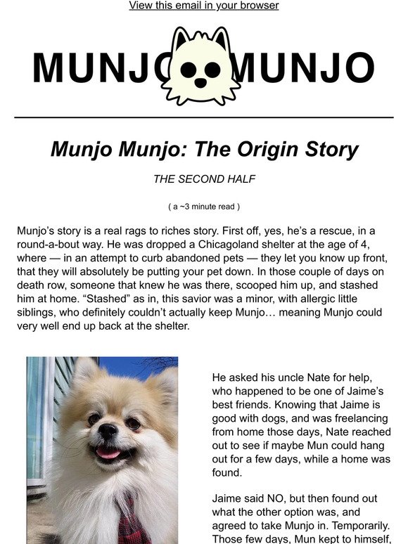 PART 2: 7 Years of Munjo Munjo