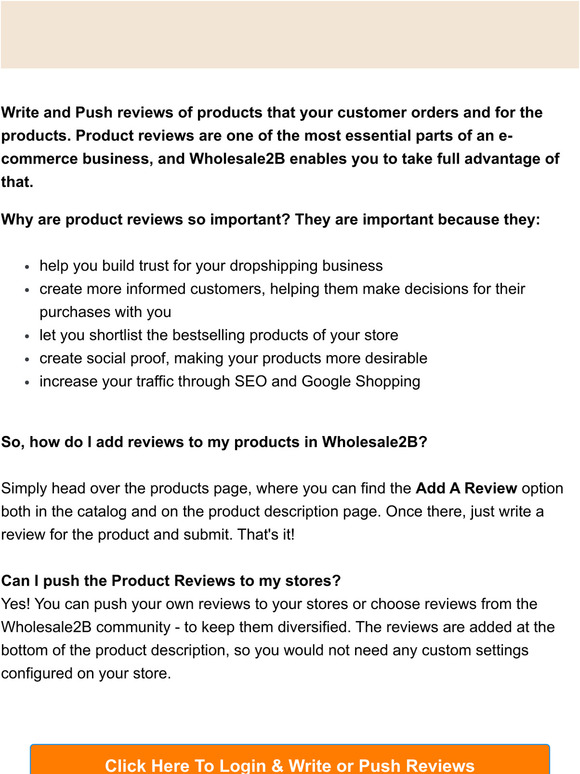 Write & Push Product Reviews and Skyrocket Your Sales (details inside) 🚀😍