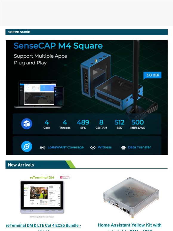 Impressive leap forward for your Switch game! 🌴See the new luanch of Sensecap ✨Embedded Systems: Empowering Smart and Efficient Life and Work.