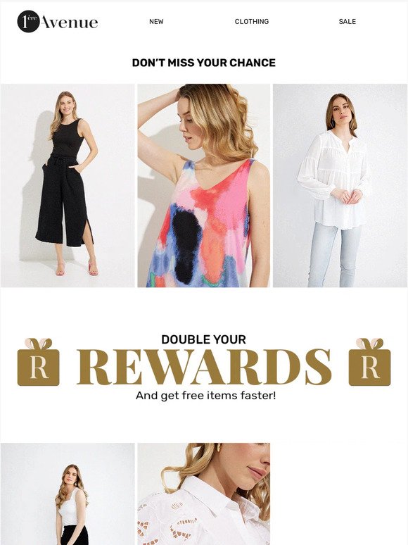 Almost Over! Double Your Rewards NOW 📣
