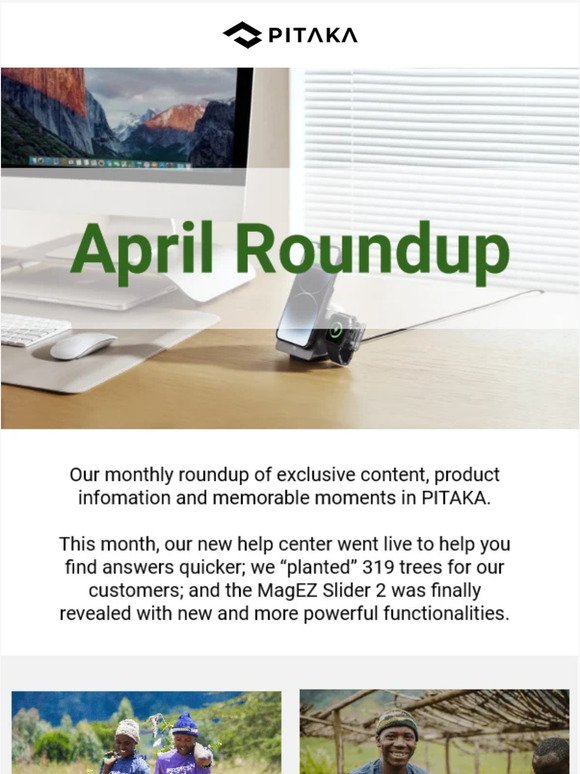 April Roundup! See What We Have Done This Month!