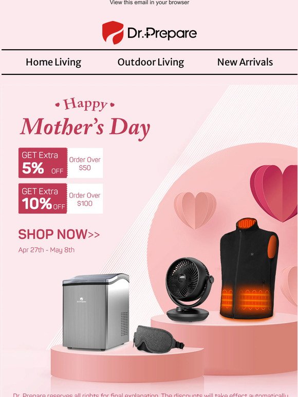 Up to 10% OFF | The gifts she'll love this Mother's Day