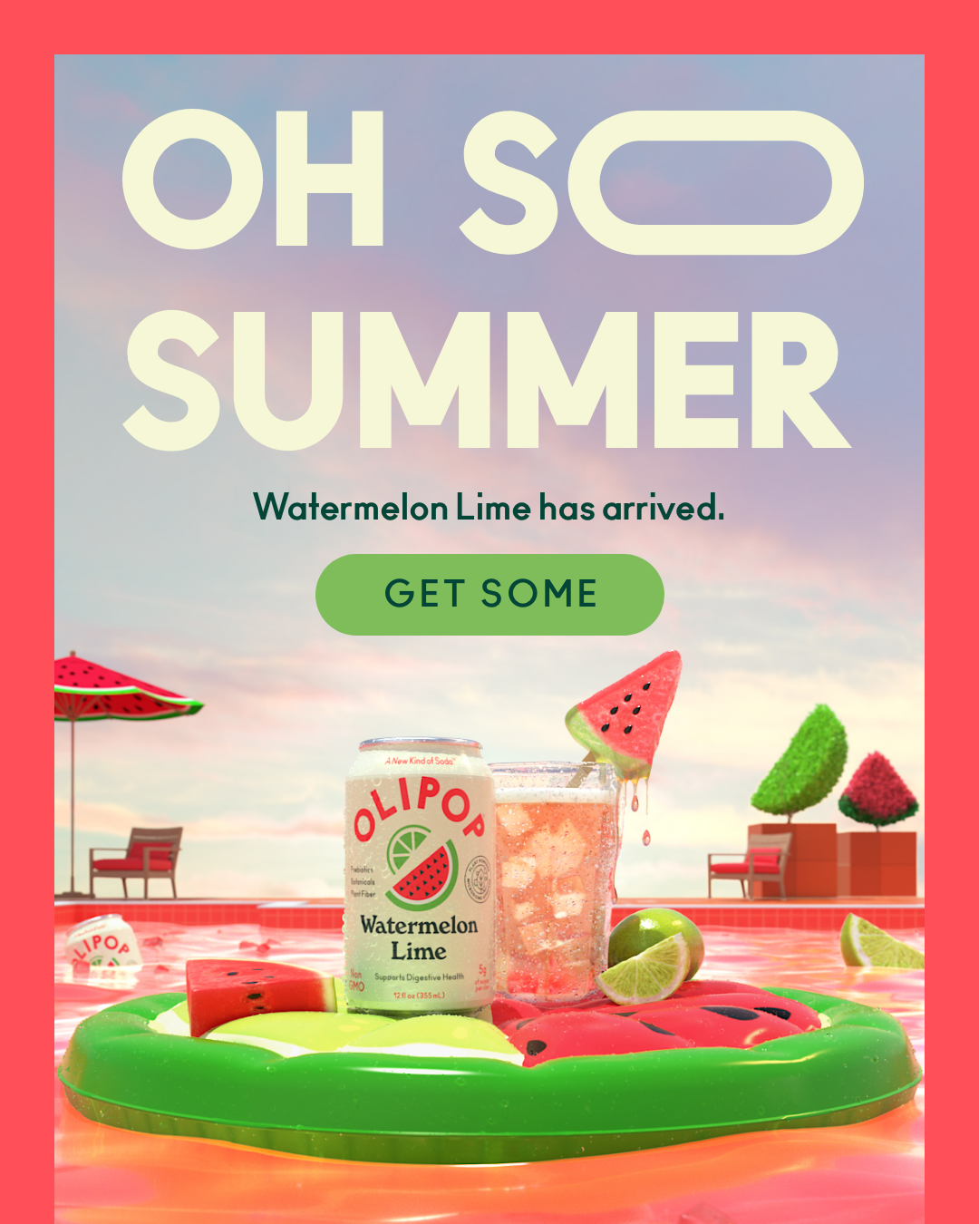Oh so summer! Watermelon Lime has arrived. Get some