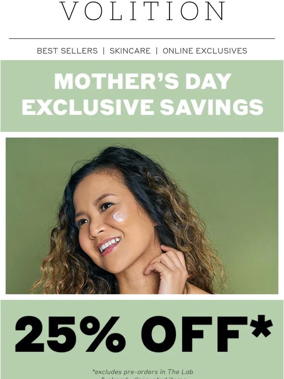💐 EXCLUSIVE Mother's Day Sale for Our Email Subscribers! 💐