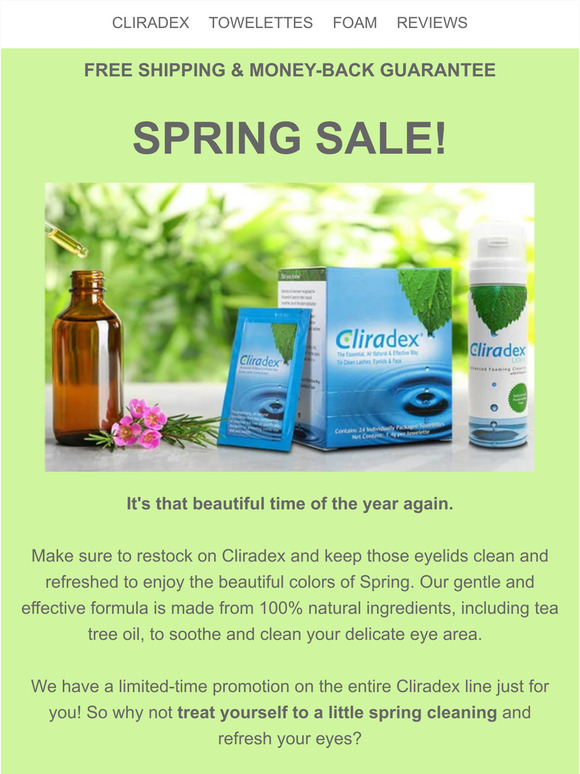 👀 LAST CHANCE: $5 Off Cliradex