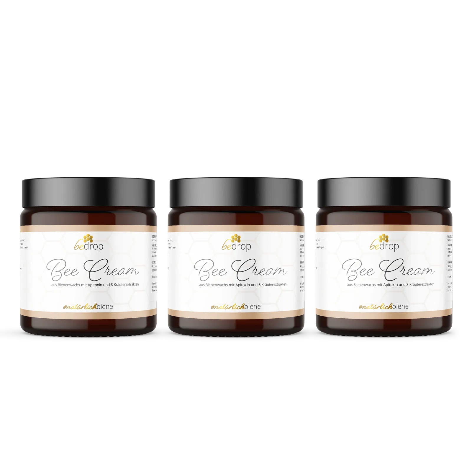 Image of Vorteilsset: 3x Bee Cream Bienengiftsalbe & 8 Kräuterextrakten im 3er Set