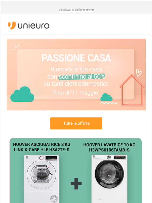 🤩 PASSIONE CASA! Rinnova la tua casa con sconti fino al 50% su tanti elettrodomestici
