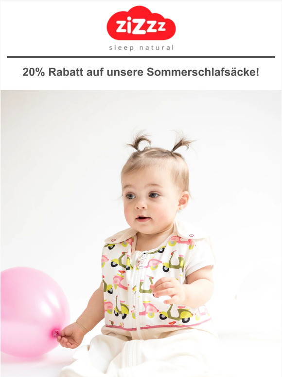 20% Rabatt auf unsere Sommerschlafsäcke!