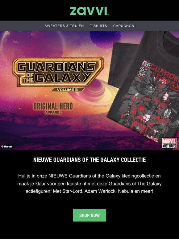 NIEUWE Guardians of the Galaxy Collectie 🌌