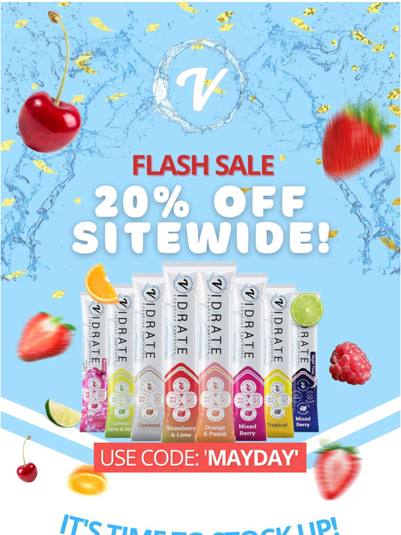 ⚡ FLASH SALE | 20% Off Starts NOW ⚡