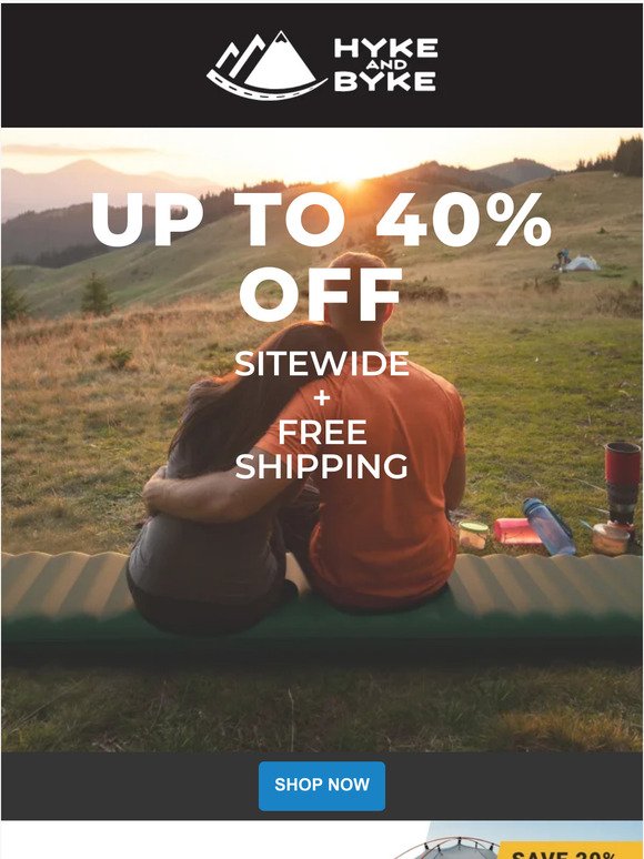 Get Outside With Our 40% Off Spring Cleaning Sale