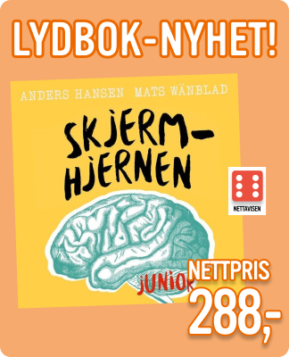 Lydbok Skjermhjernen av Anders Hansen og Mats Wanblad nettpris 288kr