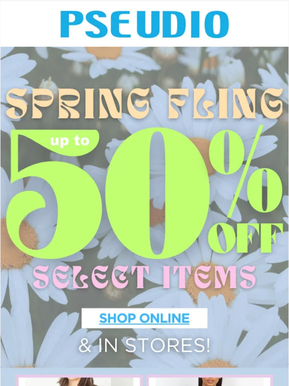 NEW MARKDOWNS FOR SPRING 🌸☀️