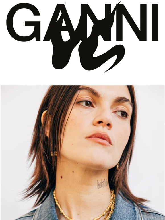 Ganni GANNI X VENEDA CARTER IS HERE 💫 Milled