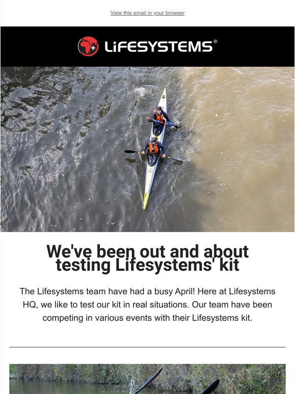We've been out and about testing Lifesystems' kit
