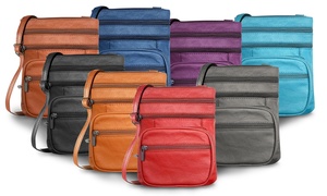Genuine Leather Cross-Body Bags Purse