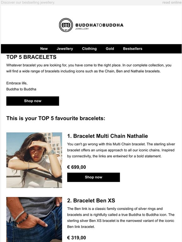 The 5 Bestseller Bracelets