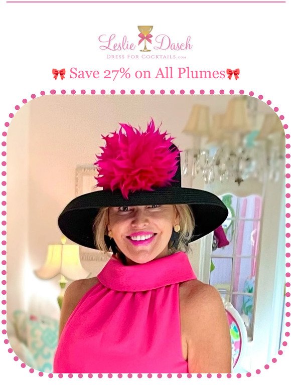 Save 27% on All Plumes!