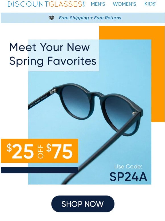 Meet Your New Spring Favorites 🕶️
