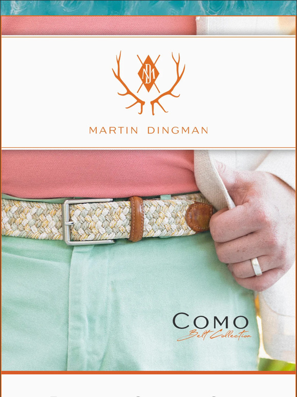 Martin Dingman: The Official Belt Collection of Summer 2023 | Milled