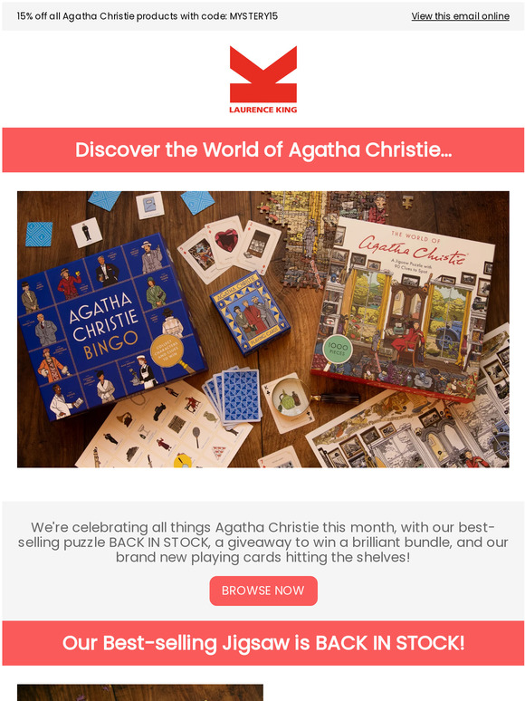Discover the World of Agatha Christie..