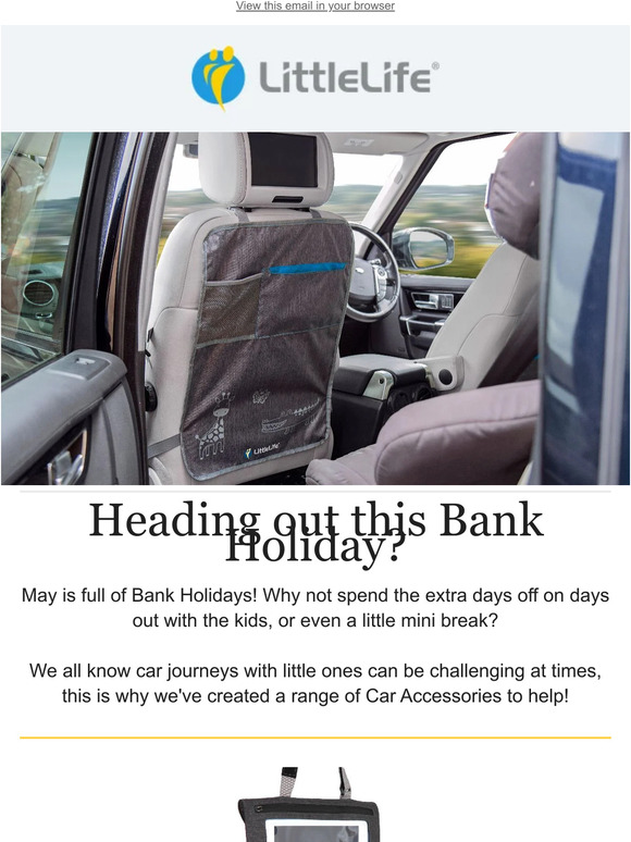Heading out this Bank Holiday?