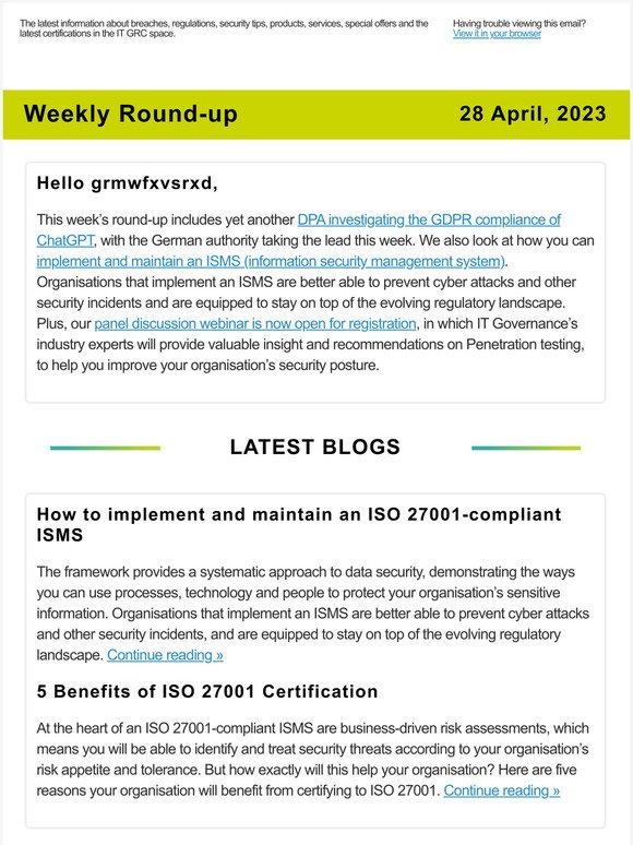 How to implement and maintain an ISO 27001-compliant ISMS