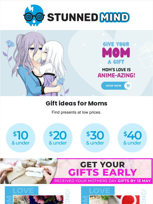 Looking for a Unique Mother's Day Gift? Our Anime Merchandise Will Delight Any Mom!