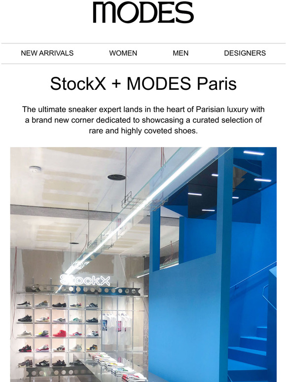 StockX’s finest, now at MODES Paris