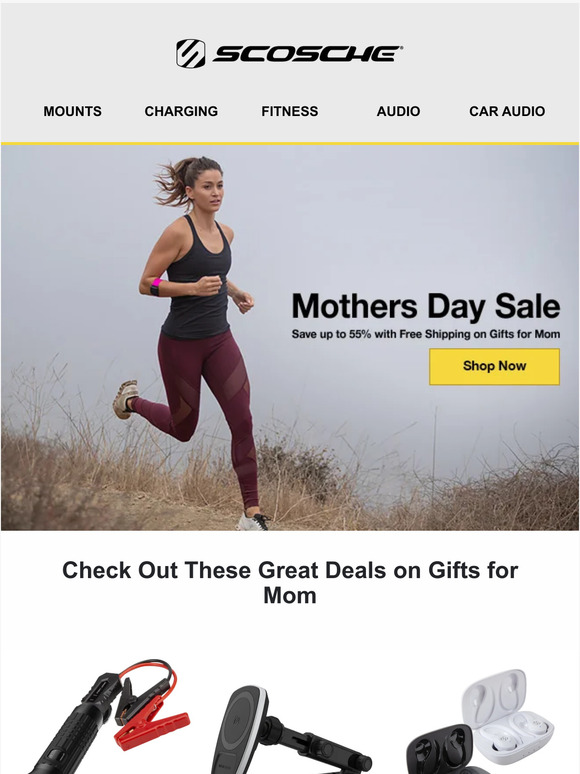 Spoil Mom with up to 55% Off at Scosche