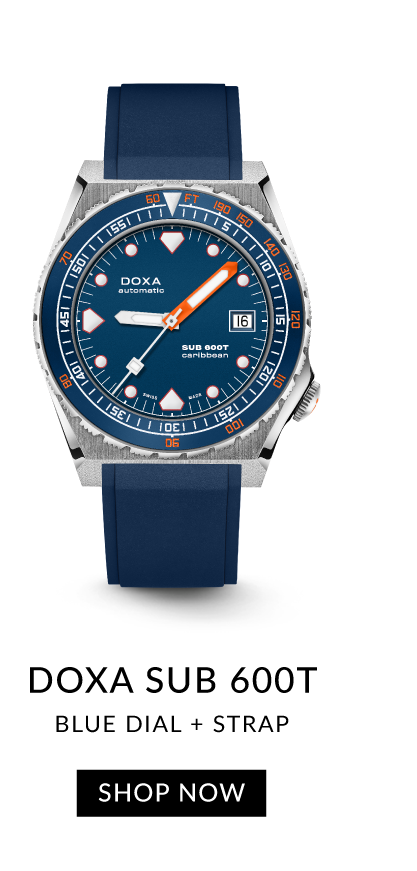 DOXA SUB 600T Blue Dial and Strap | SHOP NOW