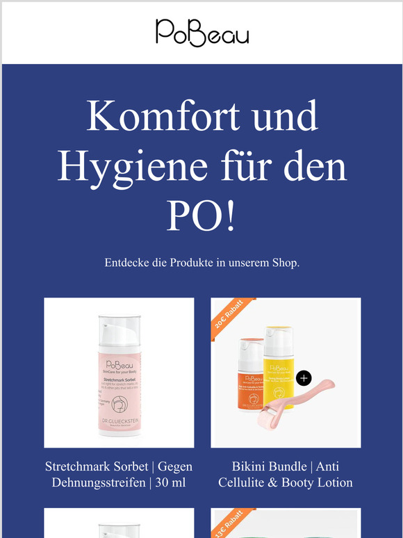 Komfort für deinen Po! Entdecke jetzt unser Sortiment für deinen 🍑