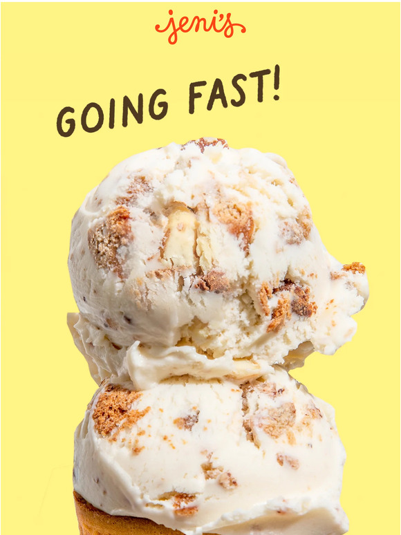 Jeni's Ice Creams Goodbye, Banana Bread ice cream! Milled