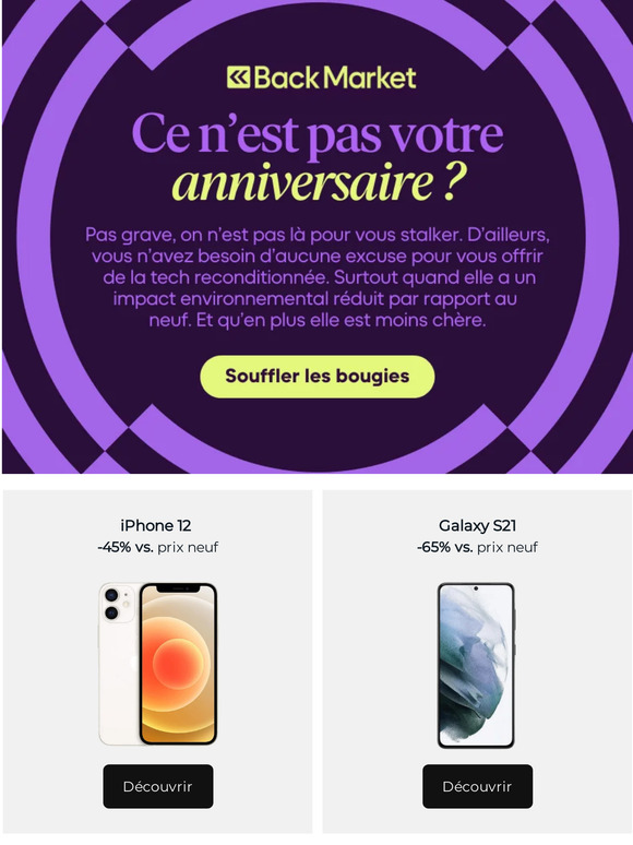 Bon anniversaire !