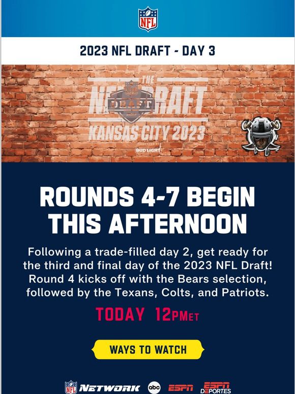 2023 7-Round NFL Mock Draft 4.0 (Rounds 4-7) - NFL Draft Countdown